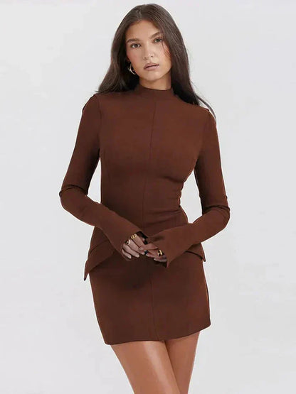 Korte A-lijn Jurk voor Dames Mini Elegante Zomerjurk