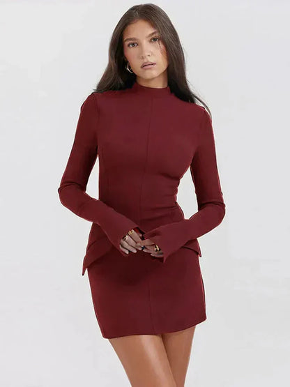 Korte A-lijn Jurk voor Dames Mini Elegante Zomerjurk - StudioMarella