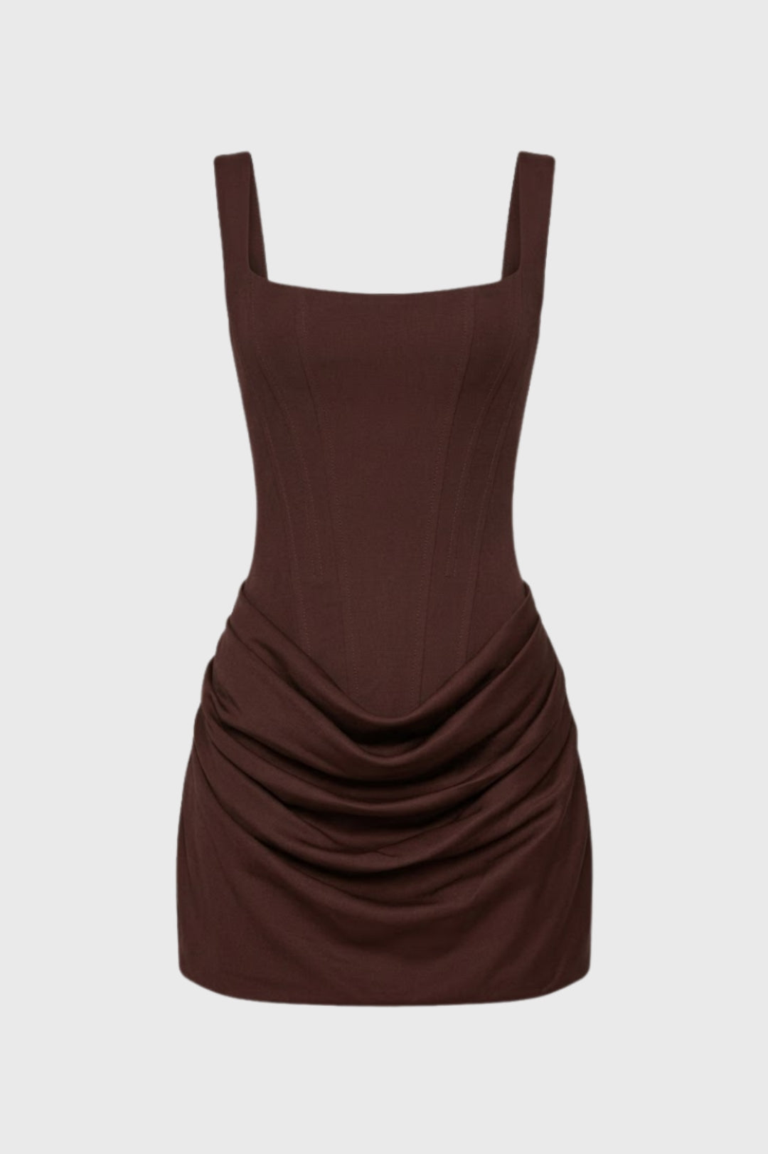 Dames Jurk - Corset Jurk met Gedraaide Rok voor Vrouwelijk Silhouet - StudioMarella