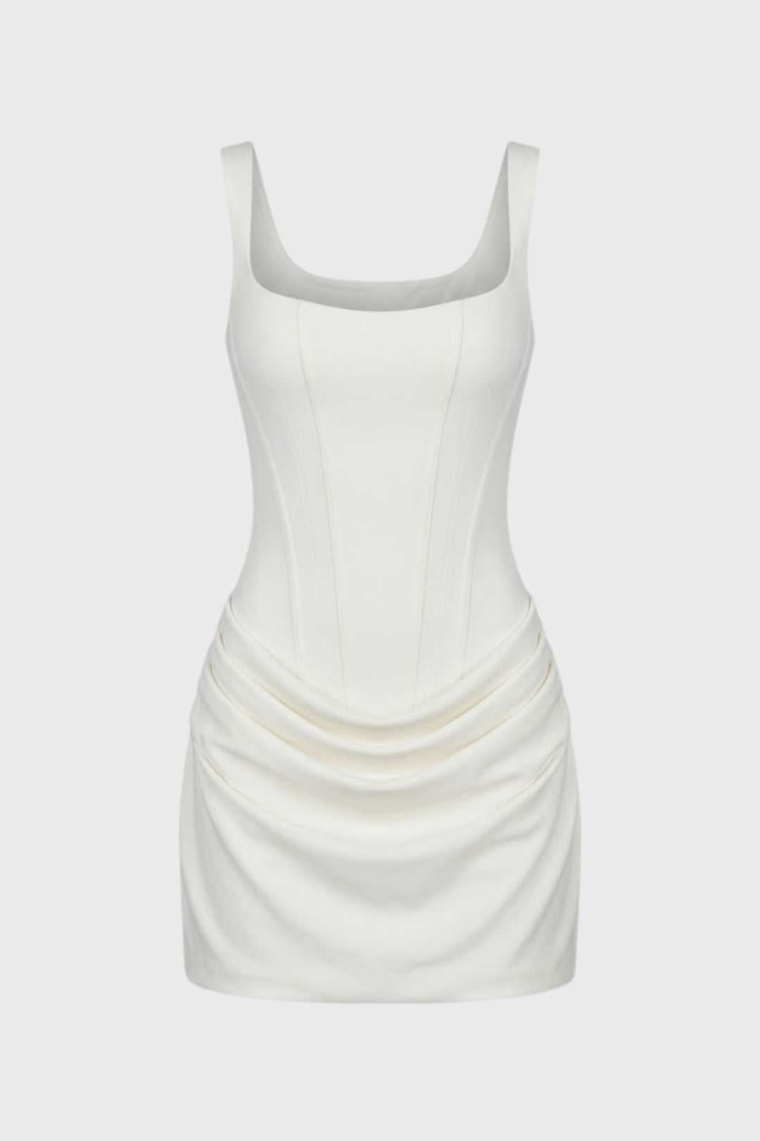 Dames Jurk - Corset Jurk met Gedraaide Rok voor Vrouwelijk Silhouet
