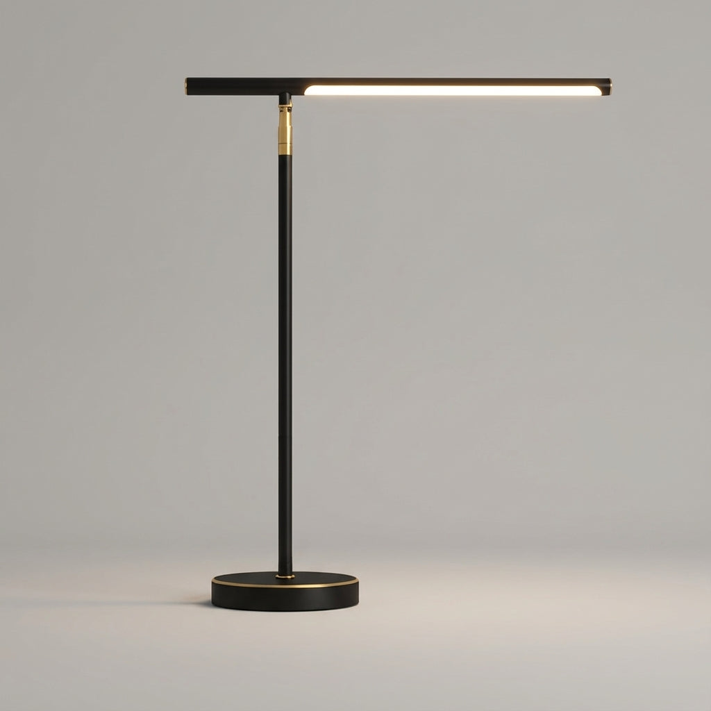 Bureaulamp Verstelbaar LED 3 Lichtkleuren Minimalistisch Metaal Warm Zwart Koper Energie-zuinig Werklamp Kantoor Thuiswerk Moderne Design