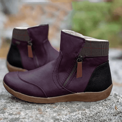 Dames Laarzen Orthopedisch Comfortabel Leer