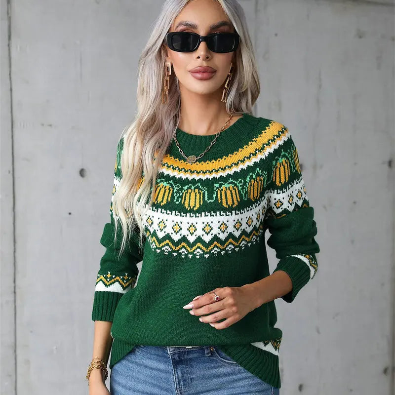 Mira Foute Kersttrui Dames | Modern Noors Patroon, Comfortabele Pasvorm 4