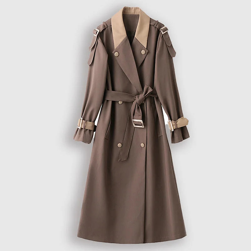 Mireille | Zwarte Trenchcoat Dames – Tijdloos, Elegant & Moderne Chic 2