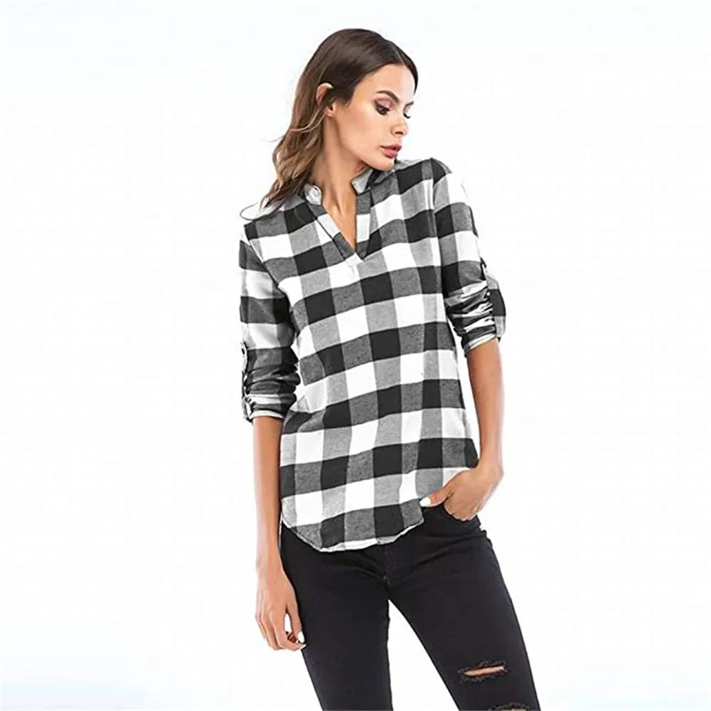 Plus Size Zomerblouse Vrouwelijk en Luchtig