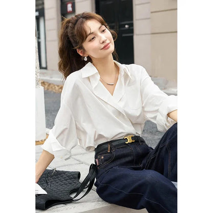 Klassieke Blouse voor Dames Elegante Stijl - StudioMarella