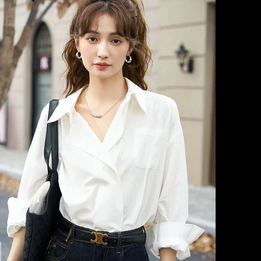 Klassieke Blouse voor Dames Elegante Stijl