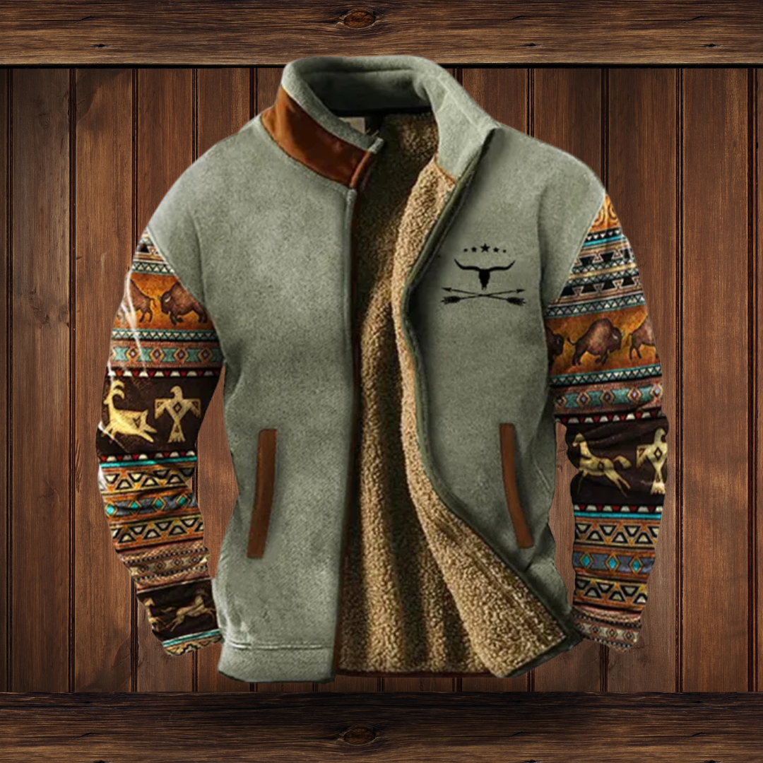 Moad | Stijlvol merinofleece jack 5