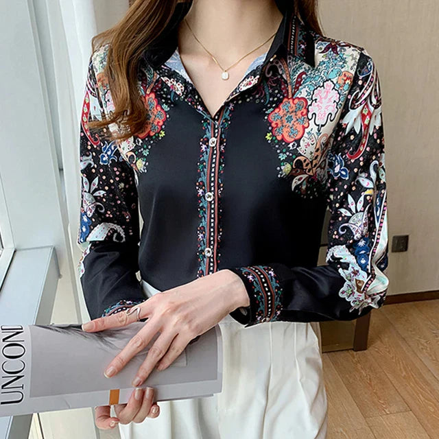 Vrouwelijke Bloemenprint Shirts Modieuze Zomerjurk Stijl