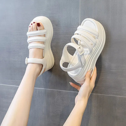 Vrouwensandaal Platformzool Hak Sandalen Zomer