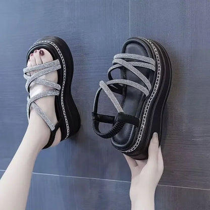 Vrouwensandaal Platformzool Hak Sandalen Zomer