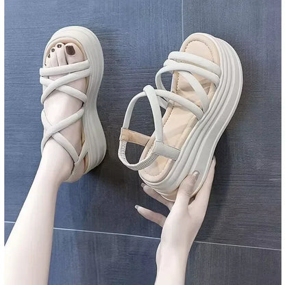 Vrouwensandaal Platformzool Hak Sandalen Zomer