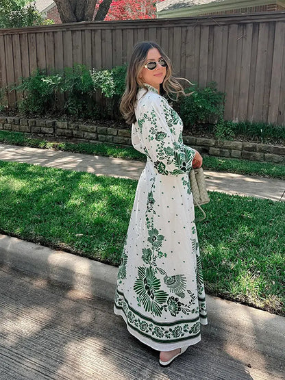 Lange Maxi Jurk Elegante Zomerjurk voor Vrouw