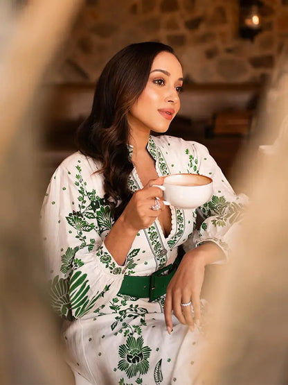 Lange Maxi Jurk Elegante Zomerjurk voor Vrouw