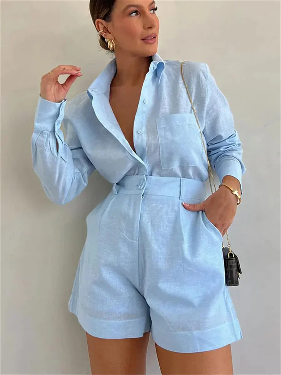 Vrouwelijke Zomerkleding Jurk Blouse Moderne Stijl