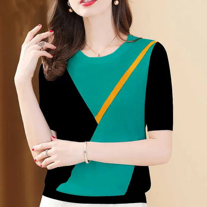 Lichte Zomer Blouse voor Vrouwen Losse Pasvorm - StudioMarella