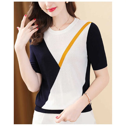 Lichte Zomer Blouse voor Vrouwen Losse Pasvorm