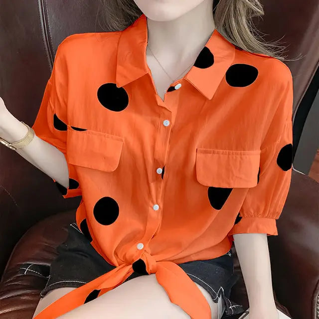 Vrouwelijke Zomer Blouse Lente Jurk