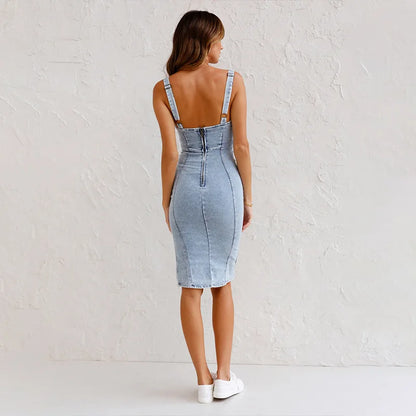 Mouwloze Zomerjurk voor Vrouw Sierlijk en Chic