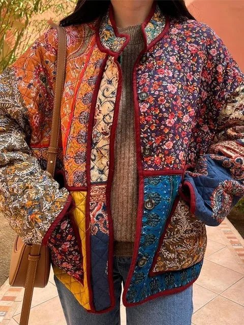 Bloemenjas voor Vrouw Retro Stijl Kendra Jurk