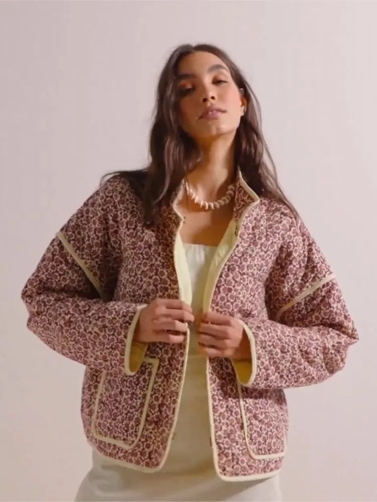 Bloemenjas Dames Vintage Kleding Stijl - StudioMarella