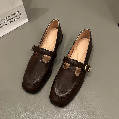 Dames Balletschoenen Stijlvol Comfortabel Leer
