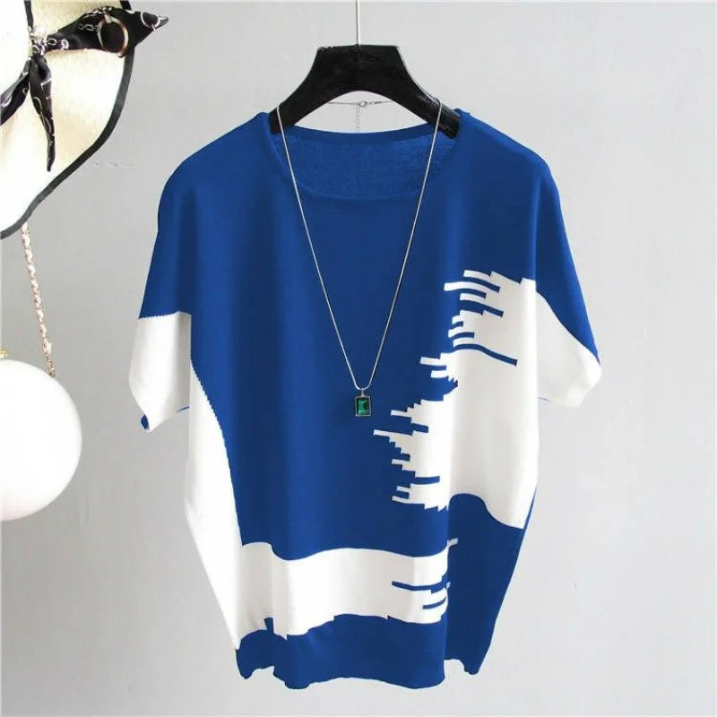 Vrouwen T-Shirt Zomer Oversized van Ijszijde