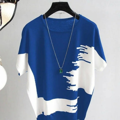 Vrouwen T-Shirt Zomer Oversized van Ijszijde