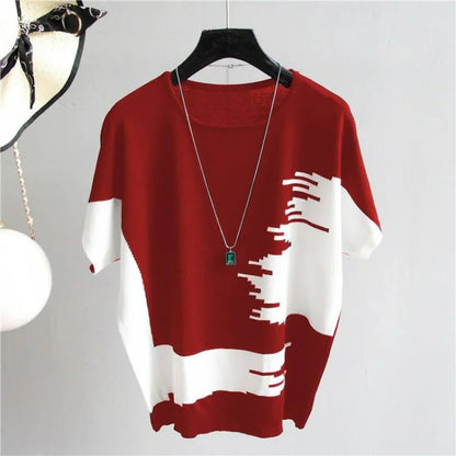 Vrouwen T-Shirt Zomer Oversized van Ijszijde