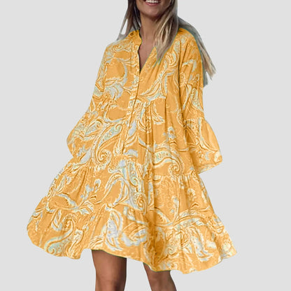 Zomerjurk Boho Stijl Strandjurk Vrouw