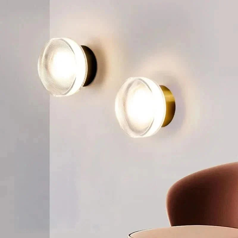 Wandlamp Aluminium Dimbaar LED Warmwit 30x8x5cm Woonkamer Slaapkamer Hal Modern