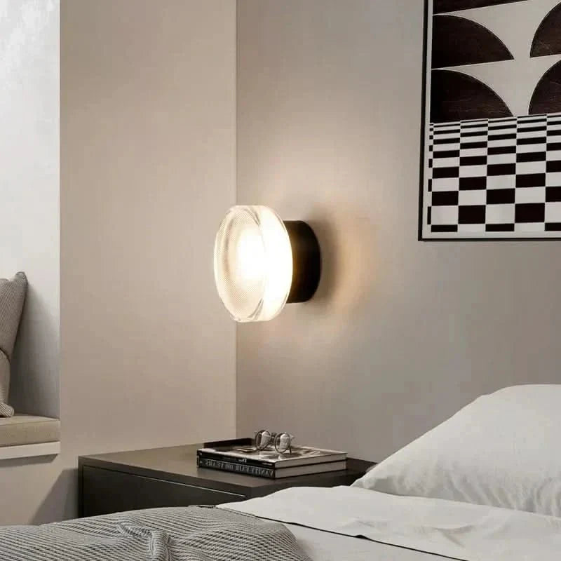 Dimbare Wandlamp LED Aluminium Glas Modern Hal Slaapkamer Stijlvol Interieur Verlichting Energiebesparend Warm Wit Licht 30cm Elegant Design voor Woonkamer