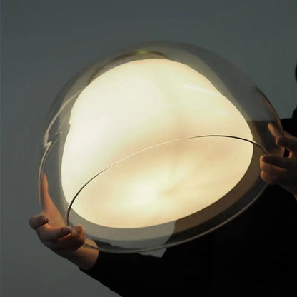 Hanglamp Glas Organisch Gelei Textuur E27 Eetkamer Woonkamer Slaapkamer Gang Artistiek Modern