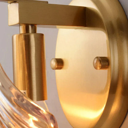 Wandlamp Schelp Glas Metaal LED Kust Luxe Slaapkamer Hal Badkamer Modern