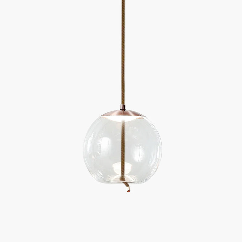 Handgeblazen Glazen Hanglamp Modern Design – Glas en Metaal – Instelbare Kabel 150cm – Geïntegreerde LED – 4 Modellen & Kleuropties