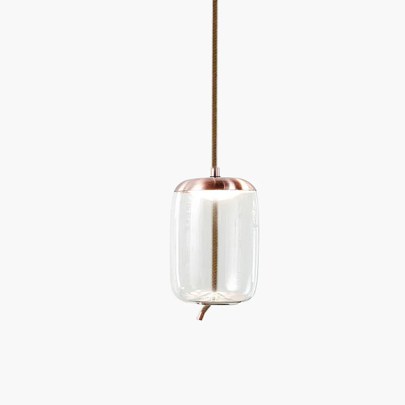 Handgeblazen Glazen Hanglamp Modern Design – Glas en Metaal – Instelbare Kabel 150cm – Geïntegreerde LED – 4 Modellen & Kleuropties
