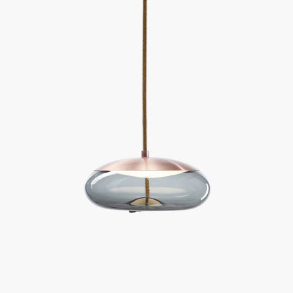 Handgeblazen Glazen Hanglamp Modern Design – Glas en Metaal – Instelbare Kabel 150cm – Geïntegreerde LED – 4 Modellen & Kleuropties