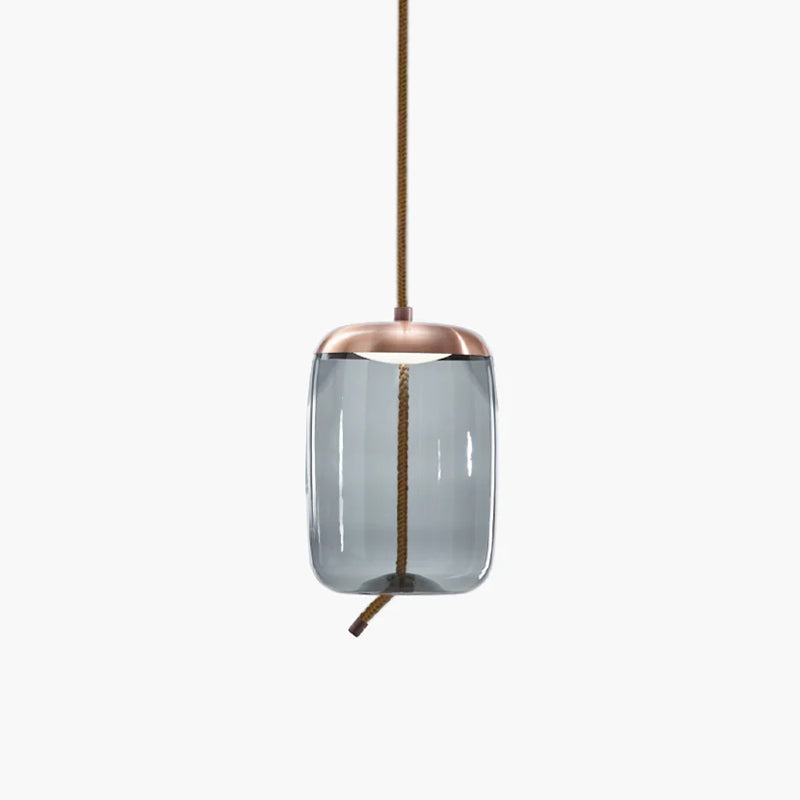 Handgeblazen Glazen Hanglamp Modern Design – Glas en Metaal – Instelbare Kabel 150cm – Geïntegreerde LED – 4 Modellen & Kleuropties