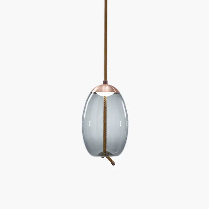 Handgeblazen Glazen Hanglamp Modern Design – Glas en Metaal – Instelbare Kabel 150cm – Geïntegreerde LED – 4 Modellen & Kleuropties