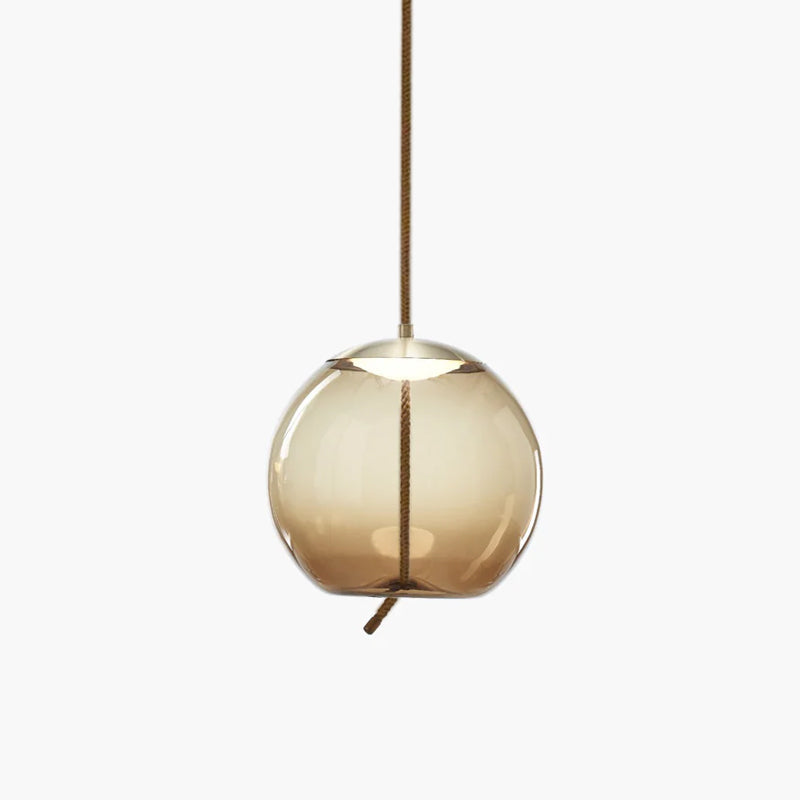 Handgeblazen Glazen Hanglamp Modern Design – Glas en Metaal – Instelbare Kabel 150cm – Geïntegreerde LED – 4 Modellen & Kleuropties