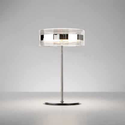 Tafellamp Glas Cilinder Metaal Chroom LED Ø20cm 40cm Woonkamer Slaapkamer Bureaulamp Modern Minimalistisch Sfeerverlichting