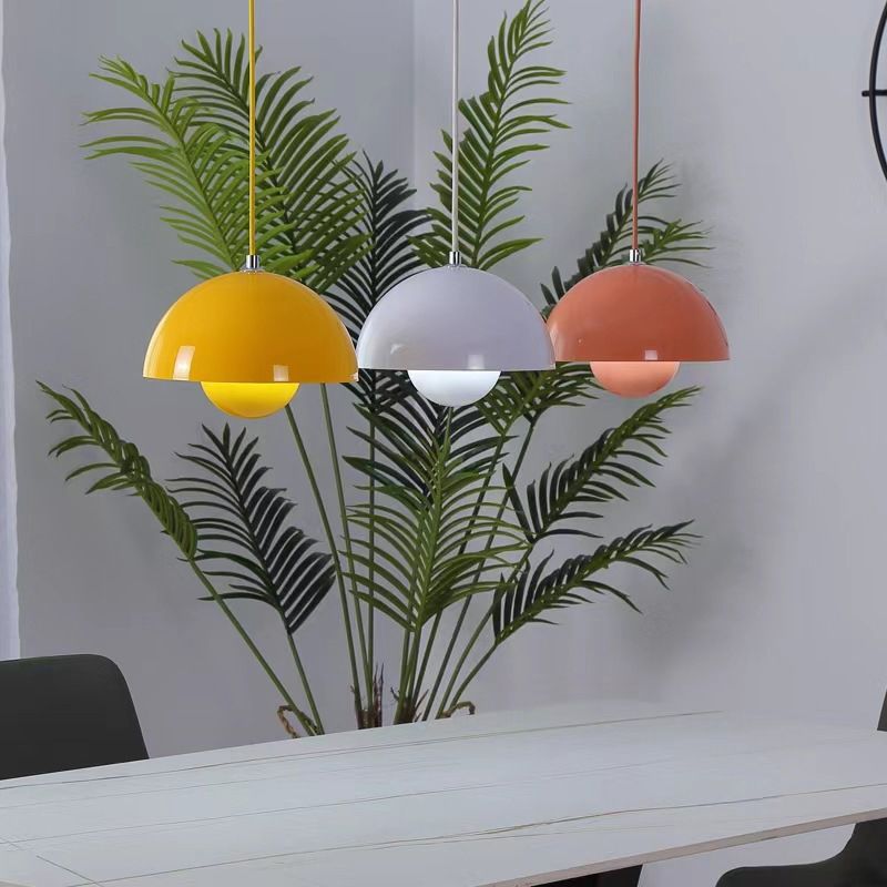 Hanglamp Scandinavisch LED Aluminium Rond Design Modern Kleuren E27