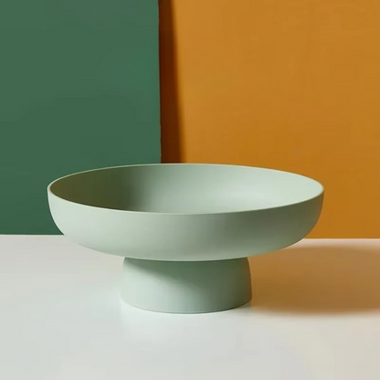 Moderne Fruitschaal met Strak Ontwerp – Ideaal voor Fruit, Brood en Decoratie | Ø 25 cm | Veelzijdig Gebruik in Elke Ruimte | Scandinavisch Keukendesign