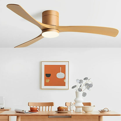 Plafondventilator 142 cm met LED 2400 Lumen 6 Snelheden Omkeerbaar Wit of Zwart