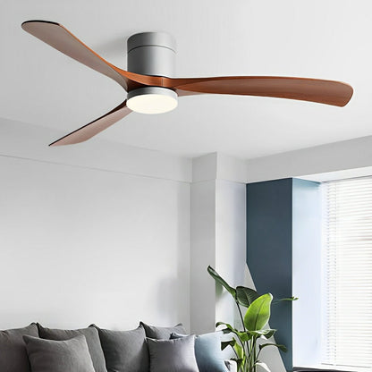 Plafondventilator 142 cm met LED 2400 Lumen 6 Snelheden Omkeerbaar Wit of Zwart