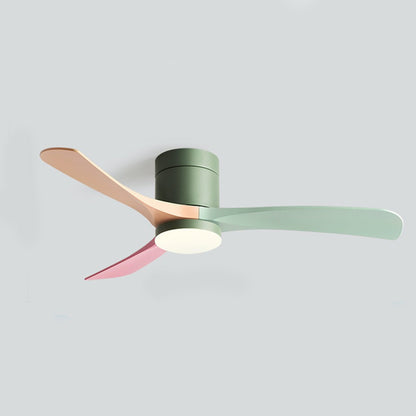 Plafondventilator met Lamp 142 cm – Stille Plafondlamp met Ventilator, LED 2400 Lumen, 6 Snelheden, Omkeerbaar, Wit of Zwart