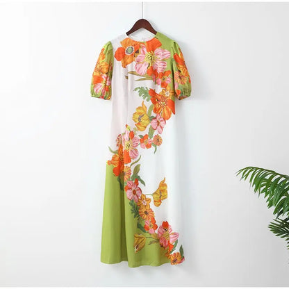 Zomerjurk Fleurora Jurk Vrouwelijk Elegant