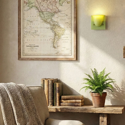 Mollo Wandlamp — Organische Hars & IJzer Wandverlichting