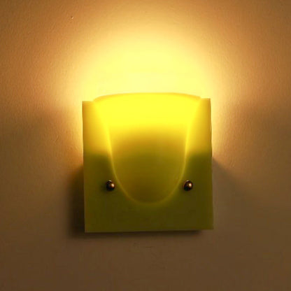 Mollo Wandlamp — Organische Hars & IJzer Wandverlichting
