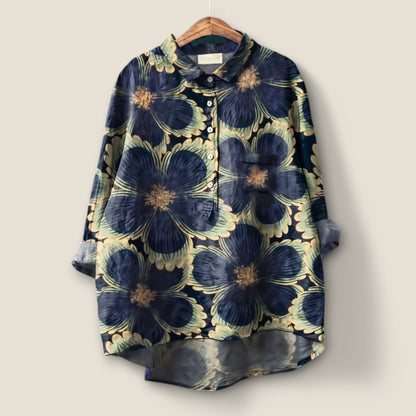 Vrouwelijke Bloemen Blouse Emanuela